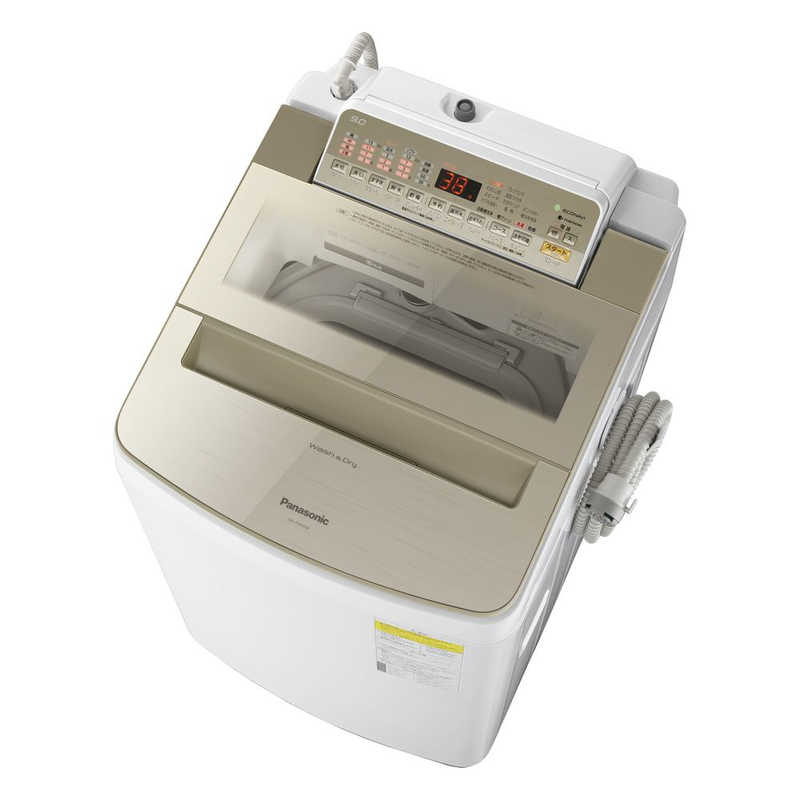 パナソニック　Panasonic パナソニック　Panasonic 縦型洗濯乾燥機 FWシリーズ 洗濯9.0kg 乾燥4.5kg ヒーター乾燥(水冷・除湿タイプ)  NA-FW90S6-N シャンパン NA-FW90S6-N シャンパン