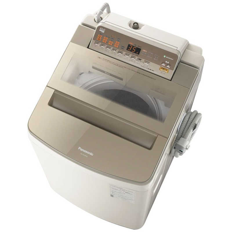 パナソニック　Panasonic パナソニック　Panasonic 全自動洗濯機 ブラウン NA-FA100H6-T NA-FA100H6-T