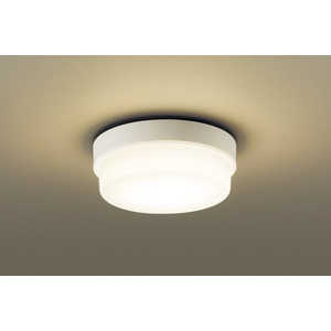 パナソニック　Panasonic 浴室照明 ホワイト [電球色 /LED /防雨･防湿型 /要電気工事] LGW51785LE1