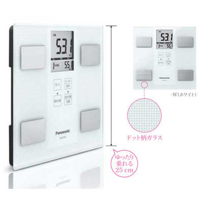 パナソニック Panasonic 体組成計 EW-FA24-W 白 の通販 - カテゴリ