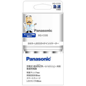 パナソニック Panasonic ≪国内・海外兼用≫単3形単4形ニッケル水素電池専用急速充電器 BQ-CC85 パナソニック Panasonic ≪国内・海外兼用≫単3形単4形ニッケル水素電池専用急速充電器 BQ-CC85
