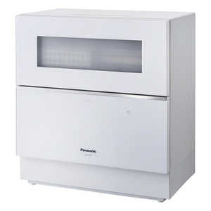パナソニック　Panasonic 食器洗い乾燥機 （5人用・食器点数40点）　NP-TZ100-W ホワイト NPTZ100