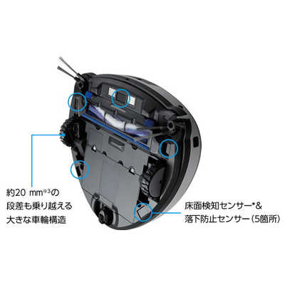 パナソニック Panasonic ロボット掃除機 「RULO（ルーロ）」 ホワイト