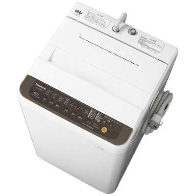 パナソニック Panasonic 全自動洗濯機 ブラウン NA-F60PB12-T の通販