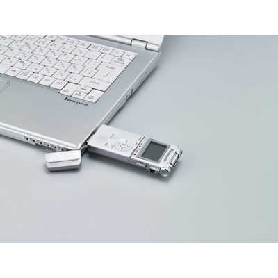 パナソニック Panasonic ICレコーダー ホワイト [8GB] RR-XS370-W の  