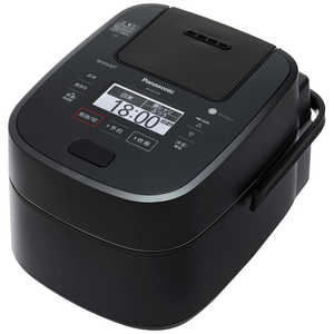 パナソニック　Panasonic 炊飯器 5.5合 Wおどり炊き ブラック 圧力IH SR-VSX109-K