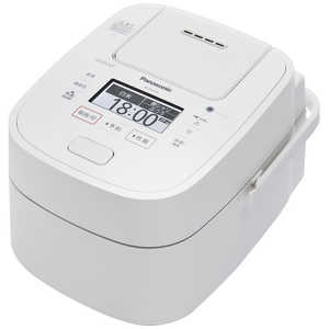 パナソニック　Panasonic 炊飯器 1升 Wおどり炊き ホワイト 圧力IH SR-VSX189-W