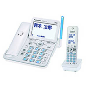 パナソニック　Panasonic ｢親機コードレスタイプ/子機1台｣コードレス留守番電話機 ｢RU･RU･RU｣ VE-GZ72DL-W (パｰルホワイト)