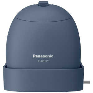 パナソニック　Panasonic 衣類スチーマー グレイッシュブルー [ハンガーショット機能付き] NI-MS100-A