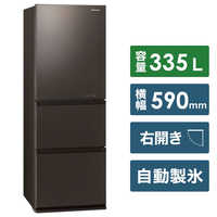 大型冷蔵庫 ブラウン 3段扉　2018年 3105157037_001.jpg