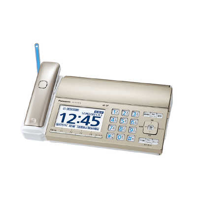 パナソニック おたっくす FAX 子機1台KX-PZ720DL-N パナソニック Panasonic ｢子機1台付｣デジタルコードレス普通紙
