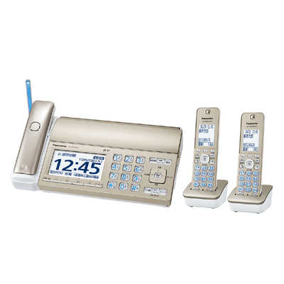 パナソニック Panasonic ｢子機2台付｣デジタルコードレス普通紙FAX 