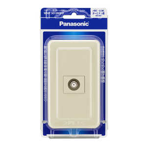 パナソニック Panasonic フルカラー 埋込ホーム用高シールドテレビターミナル(電流通過形)(10~3224MHz) WNP3013MWP(ミルキーホワイト)/P パナソニック Panasonic フルカラー 埋込ホーム用高シールドテレビターミナル(電流通過形)(10~3224MHz) WNP3013MWP(ミルキーホワイト)/P