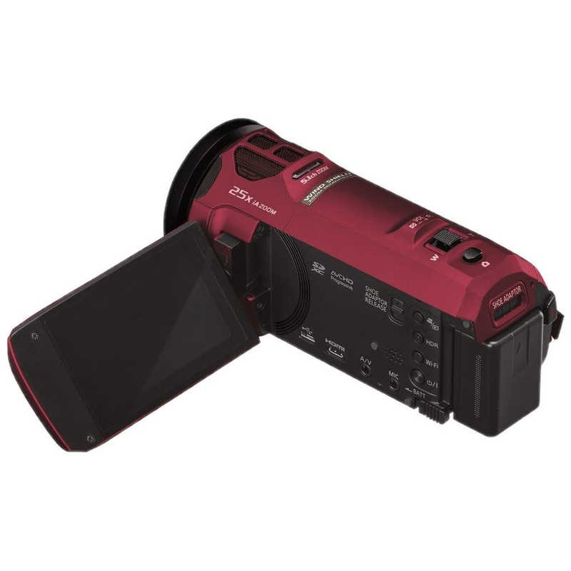 パナソニック　Panasonic パナソニック　Panasonic デジタルビデオカメラ [4K対応] HC-VX992M-R アｰバンレッド HC-VX992M-R アｰバンレッド