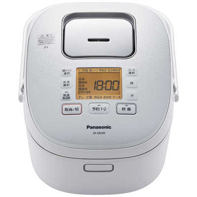 パナソニック Panasonic 炊飯器 5.5合 ホワイト IH SR-HB109-W の通販  