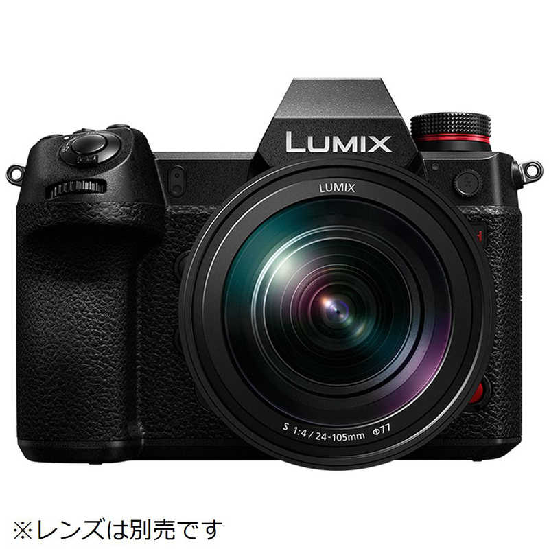 パナソニック　Panasonic パナソニック　Panasonic ミラーレス一眼カメラ LUMIX S1H [ボディ単体] DC-S1H-Kブラック DC-S1H-Kブラック