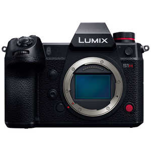 パナソニック　Panasonic ミラーレス一眼カメラ LUMIX DC-S1H ボディ ブラック