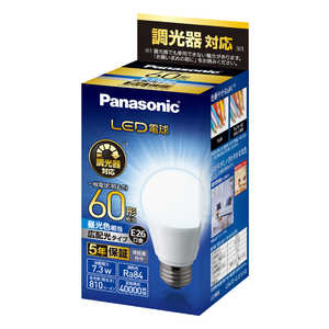 パナソニック Panasonic LED電球 [E26 /昼光色 /一般電球形] LDA7DGDSK6