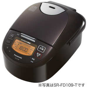 パナソニック　Panasonic 炊飯器 1升 ブラウン IH SR-FD189-T