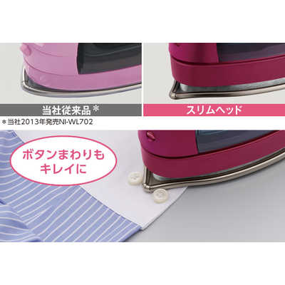 パナソニック Panasonic コードレススチームアイロン CaRuru(カルル