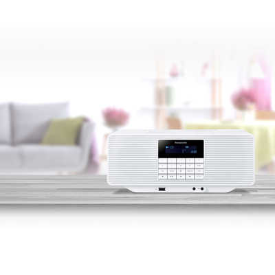 Panasonic パナソニック CDラジオ RX-D70BTSB-W コンポ パナソニック Panasonic 【アウトレット】CDラジオ ホワイト RX