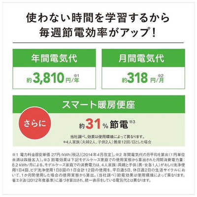 パナソニック Panasonic 温水洗浄便座 ｢ビューティ・トワレ」[貯湯式