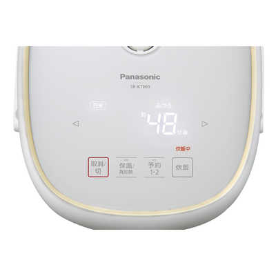 Panasonic IH炊飯器 SR-KT069 最大3.5合 Amazon | パナソニック 炊飯器 3.5合 ひとり暮らし IH式