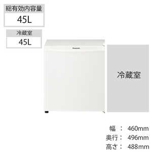 ѥʥ˥å Panasonic ¢ ѡʥ륿 1ɥ  45L (ľ估) NRA50D_W