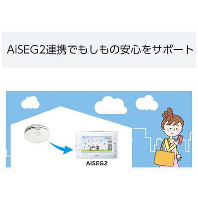 パナソニック Panasonic けむり当番薄型2種 (電池式・ワイヤレス