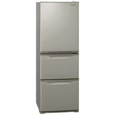 パナソニック　Panasonic 冷蔵庫 Cタイプ 3ドア 右開き 335L NR-C342C-N グレイスゴールド