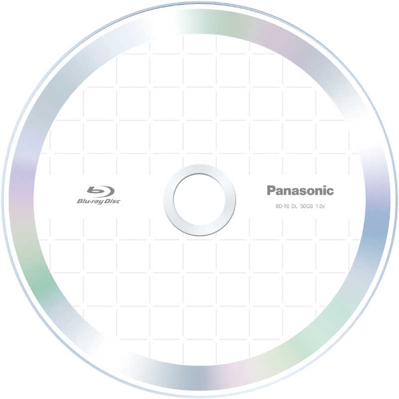 パナソニック　Panasonic パナソニック　Panasonic 録画用2倍速ブルーレイディスク片面2層50GB(書換型)11枚パック LM-BE50W11H LM-BE50W11H