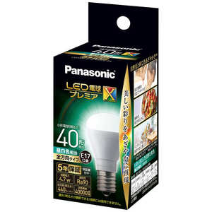 ѥʥ˥å Panasonic LEDŵץߥX 4.7W() LDA5NDGE17SZ4