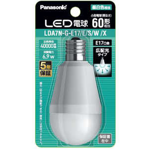 pi\jbN Panasonic LEDd `d^Cv Lz^Cv mE17 ʓd` F 1 Lz^Cvn LDA7NGE17ESWX