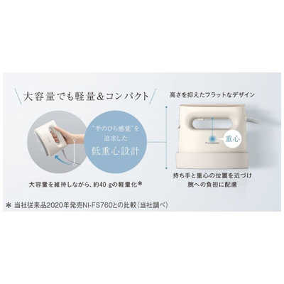 パナソニック Panasonic 衣類スチーマー パナソニック ダークグレー