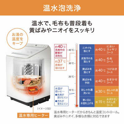 パナソニック Panasonic 全自動洗濯機 FAシリーズ 洗濯12.0kg 温水泡 パナソニック Panasonic 全自動洗濯機 FAシリーズ 洗濯12.0kg 温水泡