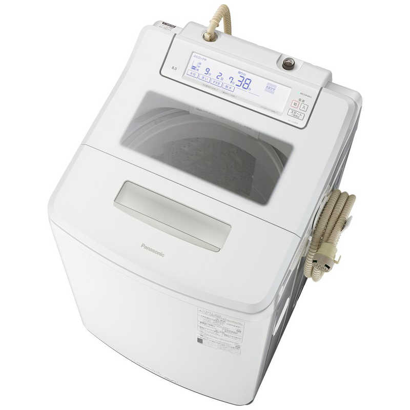 パナソニック　Panasonic パナソニック　Panasonic 全自動洗濯機 Jconcept（Jコンセプト）JFAシリーズ 洗濯8.0kg 泡洗浄 NA-JFA808-W クリスタルホワイト NA-JFA808-W クリスタルホワイト