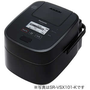  パナソニック Panasonic パナソニック 炊飯器 1升 おどり炊き スチーム&可変圧力 圧力IH ブラック K ■ SRVSX181