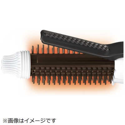 パナソニック Panasonic ブラシカールアイロン26mm 白 [交流(コード)式