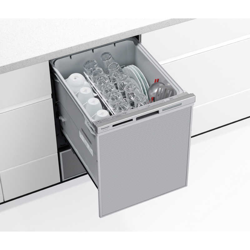 パナソニック　Panasonic パナソニック　Panasonic ビルトイン食器洗い乾燥機 M9シリーズ シルバー 6人用/ディープ(深型)タイプ NP-45MD9S (宅配商品) NP-45MD9S (宅配商品)