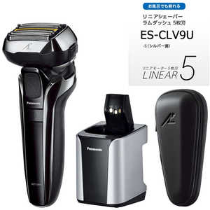 パナソニック　Panasonic 【アウトレット】メンズシェーバー ラムダッシュ シルバー調 [5枚刃 /AC100V-240V] ES-CLV9U-S
