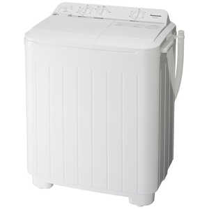 パナソニック　Panasonic 二槽式洗濯機 洗濯5.0kg NA-W50B1-W ホワイト