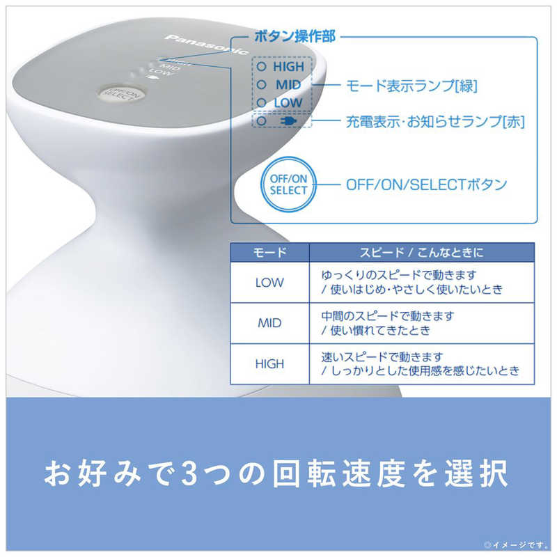 パナソニック　Panasonic パナソニック　Panasonic 【アウトレット】ヘッドスパ 国内・海外兼用 AC100-240V シルバー調 EH-HE9G-S EH-HE9G-S