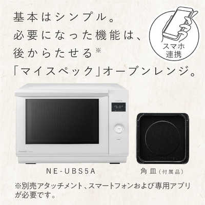 パナソニック Panasonic オーブンレンジ 25L フラット NE-UBS5A