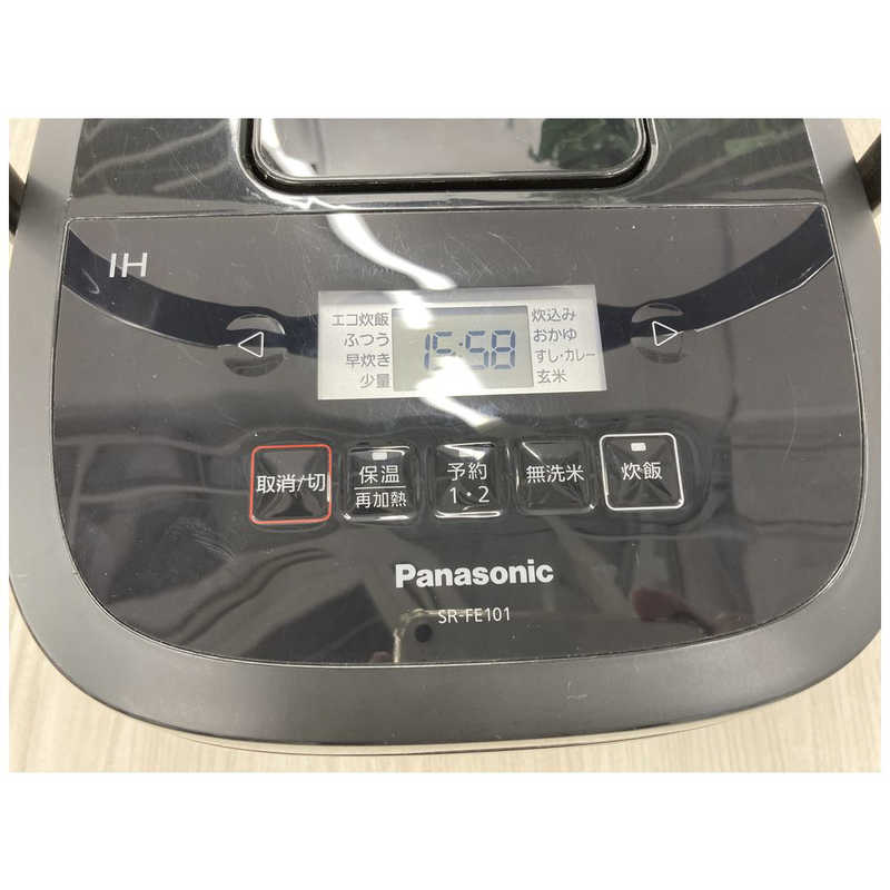 パナソニック　Panasonic パナソニック　Panasonic 炊飯器 5.5合 IH ブラック SR-FE101-K SR-FE101-K