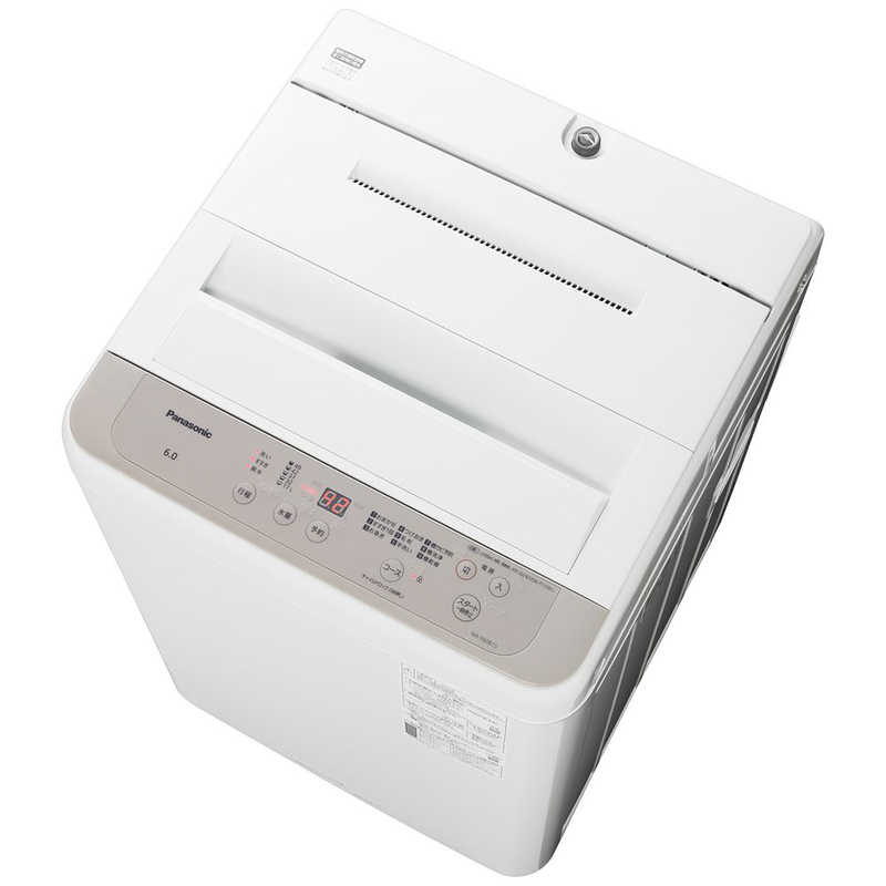 パナソニック　Panasonic パナソニック　Panasonic 全自動洗濯機 Fシリーズ 洗濯6.0kg NA-F60B15-C ニュアンスベージュ NA-F60B15-C ニュアンスベージュ