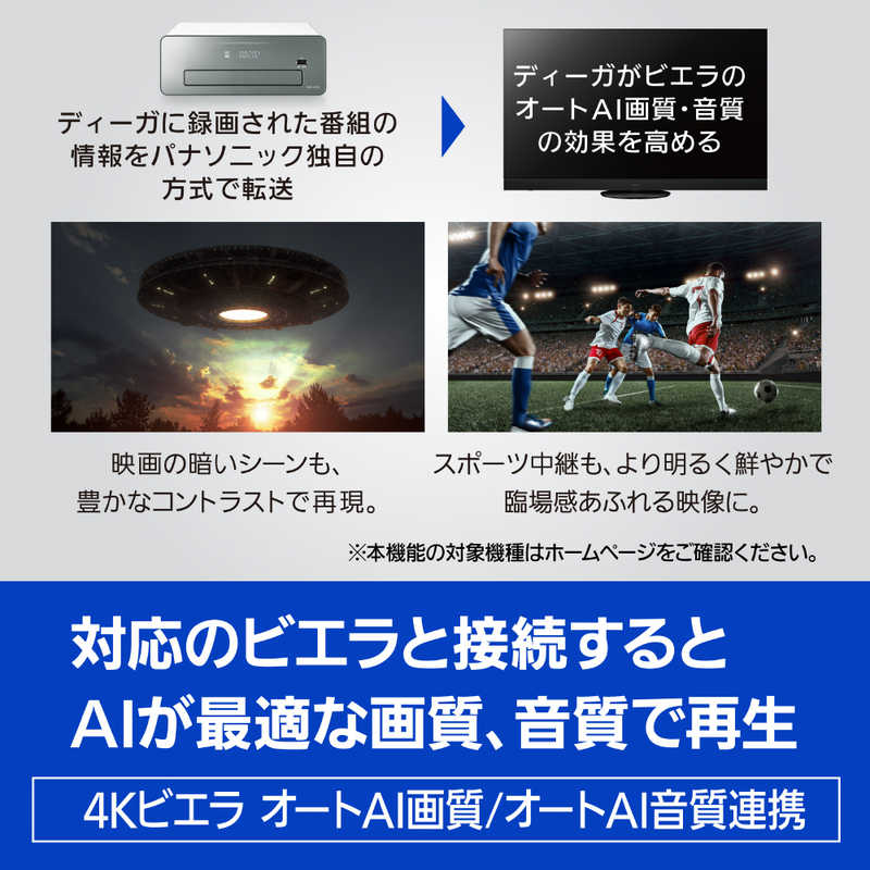 パナソニック Panasonic ブルーレイレコーダー Diga ディーガ 2tb 3番組同時録画 4k放送1番組録画 4kチューナー内蔵 Dmr 4s2 の通販 カテゴリ テレビ レコーダー パナソニック Panasonic Diga 家電通販のコジマネット 全品代引き手数料無料