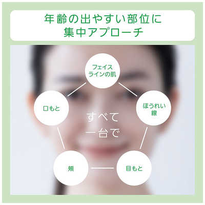 パナソニック Panasonic RF美顔器 ゴールド調 [国内・海外対応