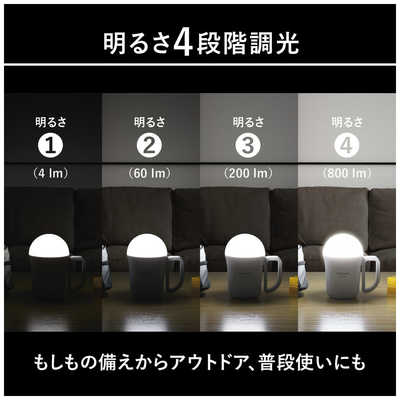 パナソニック Panasonic 強力ランタン（でかランタン） [LED/単1乾電池