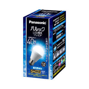 パナソニック Panasonic パナソニック パルックLED電球プレミア 一般電球タイプ 4.2W[E26 /一般電球形 /昼光色 /1個 /広配光タイプ] LDA4DGSK4