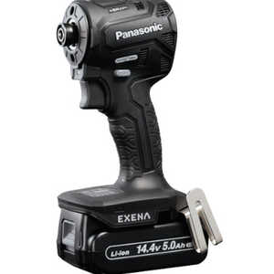 パナソニック Panasonic パナソニック EXENA 充電インパクトドライバー 14.4V5.0Ah電池セット 黒 EZ1PD1J14D-B パナソニック Panasonic パナソニック EXENA 充電インパクトドライバー 14.4V5.0Ah電池セット 黒 EZ1PD1J14D-B